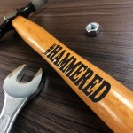 Funny Alcohol Gift Engraved Hammer Gift For Husband Boyfriend