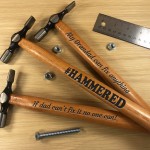 Funny Alcohol Gift Engraved Hammer Gift For Husband Boyfriend