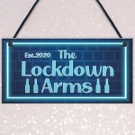 Bar Lockdown Est 2020 Home Bar Sign Home Decor Garden Shed