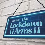 Bar Lockdown Est 2020 Home Bar Sign Home Decor Garden Shed