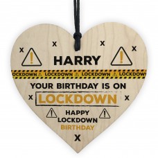 Personalised Funny Birthday Gift Lockdown Gift For Dad Mum Son