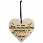 Personalised Funny Birthday Gift Lockdown Gift For Dad Mum Son