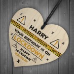 Personalised Funny Birthday Gift Lockdown Gift For Dad Mum Son