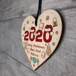 Personalised Christmas Bauble Lockdown Gift Family Xmas Tree