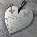 Gift For Nan Birthday Christmas Engraved Heart Thank You Mum