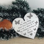 Gift For Nan Birthday Christmas Engraved Heart Thank You Mum