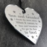 Thank You Gift For Nan And Grandad Birthday Christmas Engraved