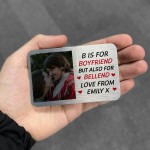 Funny Boyfriend Personalised Gift Metal Wallet Card Gift For Him