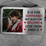 Funny Boyfriend Personalised Gift Metal Wallet Card Gift For Him