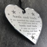 Novelty Gift For Auntie and Uncle Birthday Christmas Engraved