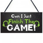 Games Room Sign Gaming Gift For Boys Bedroom Novelty Sign Gift