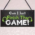 Games Room Sign Gaming Gift For Boys Bedroom Novelty Sign Gift