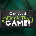 Games Room Sign Gaming Gift For Boys Bedroom Novelty Sign Gift