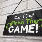 Games Room Sign Gaming Gift For Boys Bedroom Novelty Sign Gift