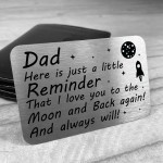Novelty Dad Gifts Metal Wallet Card Gift For Dad Christmas