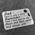 Novelty Dad Gifts Metal Wallet Card Gift For Dad Christmas