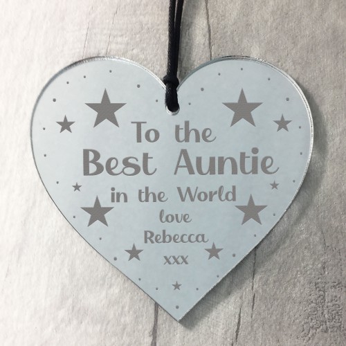 Personalised Auntie Gift For Birthday Christmas Thank You Gift