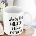 Funny Rude Gift For Dad Birthday Christmas Mug Gift