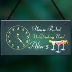 Funny Bar Sign Home Bar Pub Kitchen Hanging Sign Gin Wine Gift