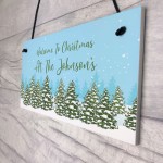 Personalised Christmas Decoration Hanging Home Decor Gift