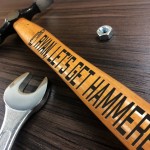 Novelty Gifts For Him Men PERSONALISED Engraved Hammer