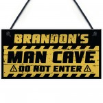 Funny Man Cave Sign Garage Sign PERSONALISED Bar Shed Gift