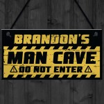 Funny Man Cave Sign Garage Sign PERSONALISED Bar Shed Gift