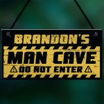 Funny Man Cave Sign Garage Sign PERSONALISED Bar Shed Gift