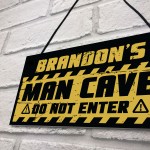 Funny Man Cave Sign Garage Sign PERSONALISED Bar Shed Gift