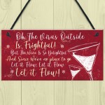 Funny Bar Sign Lockdown Gift Kitchen Home Bar Sign Wine Gift