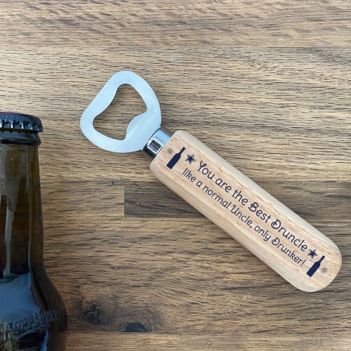Funny Rude Gift For Uncle Birthday Christmas Bottle Opener