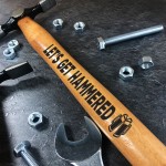 Funny Lets Get Hammered Engraved Hammer Birthday Gift For Him