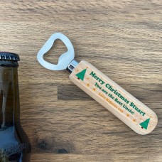 Novelty Christmas Gift For Uncle Bottle Opener Personalised