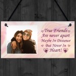 True Friend Photo Plaque Personalised Birthday Christmas Gift