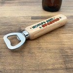 Worlds Best Grandad Wooden Bottle Opener Christmas Birthday Gift