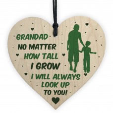 Novelty Gift For Grandad Birthday Christmas Heart Thank You Gift