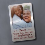 Novelty Gift For Boyfriend Personalised Photo Wallet Insert