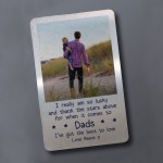 Thank You Gift For Dad Birthday Christmas Personalised Insert
