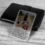 Personalised Gift For Dad Birthday Christmas Photo Wallet Insert