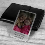 Personalised Metal Photo Gift For Nan Grandparent Christmas