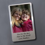 Personalised Metal Photo Gift For Nan Grandparent Christmas