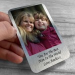 Personalised Metal Photo Gift For Nan Grandparent Christmas