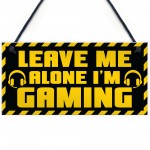 Boys Bedroom Gaming Sign Novelty Gamer Gifts For Games Room