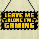 Boys Bedroom Gaming Sign Novelty Gamer Gifts For Games Room