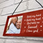 Personalised Photo Sign Gift For Boyfriend Girlfriend Husband