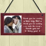 Personalised Photo Plaque Gift For Him Anniversary Gifts For Her