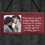 Personalised Photo Plaque Gift For Him Anniversary Gifts For Her