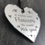 Novelty Thank You Gift For Uncle Birthday Xmas Engraved Heart