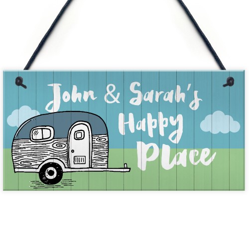 Novelty Gift For Caravan Personalised Sign Funny Caravan Gift