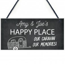 Personalised Caravan Decor Sign Novelty Caravan Lover Birthday